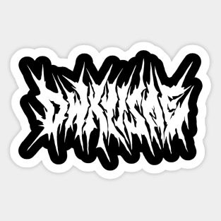 Metal Logo Sticker